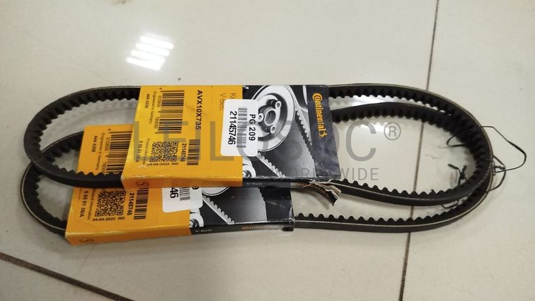 Correia de Distribuição e Correia de Ventoinha