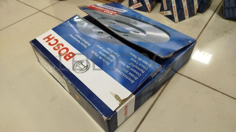Calços de Travão Bosch e Disco de Travão Bosch 