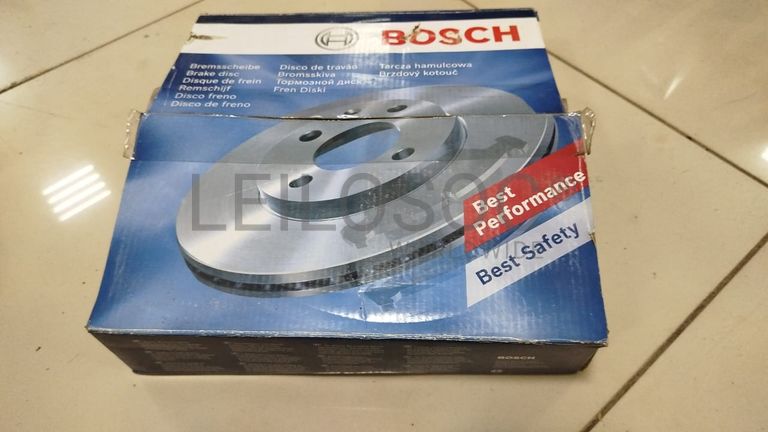 Calços de Travão Bosch e Disco de Travão Bosch 