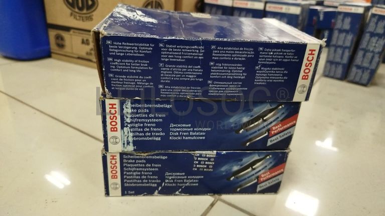 Calços de Travão Bosch