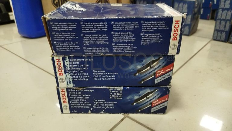 Calços de Travão Bosch