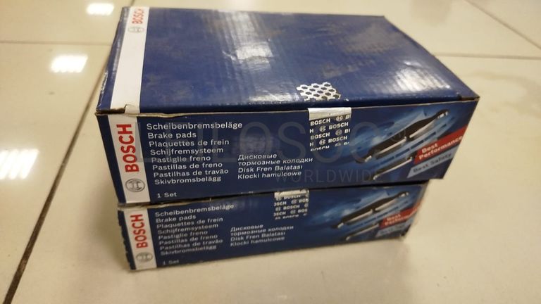 Calços de Travão Bosch