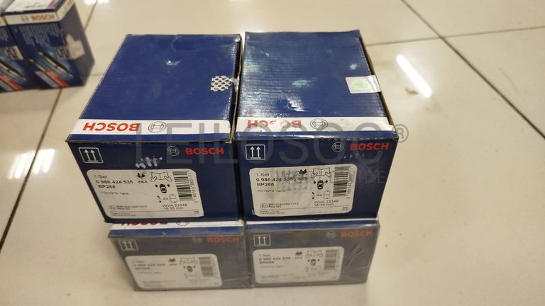 Calços de Travão Bosch