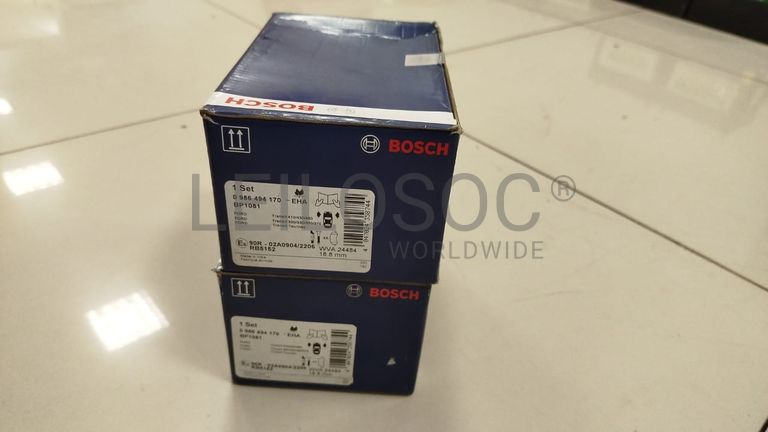 Calços de Travão Bosch