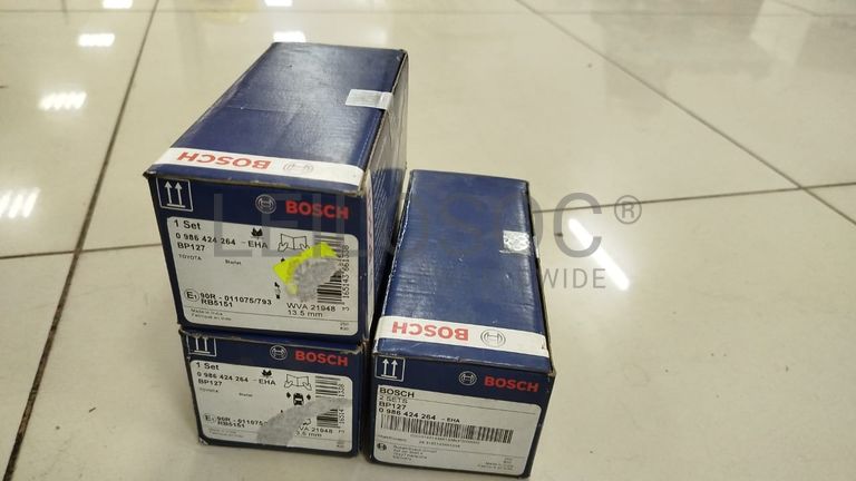 Calços de Travão Bosch