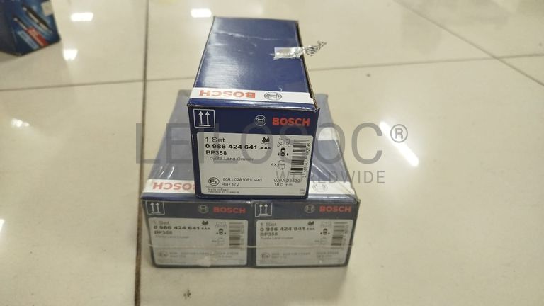 Calços de Travão Bosch