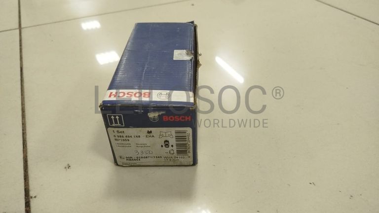 Calços de Travão Bosch