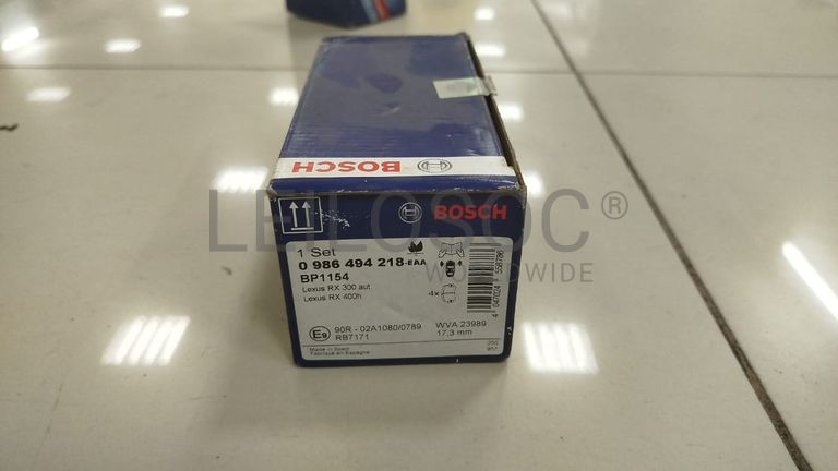 Calços de Travão Bosch