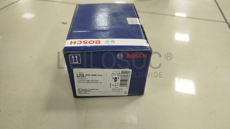 Calços de Travão Bosch