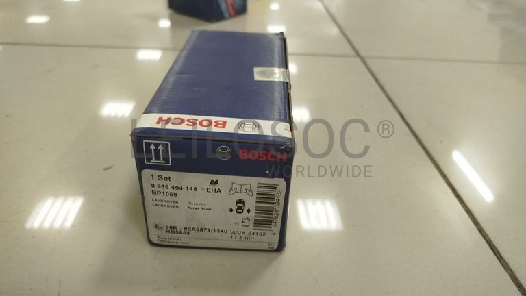 Calços de Travão Bosch