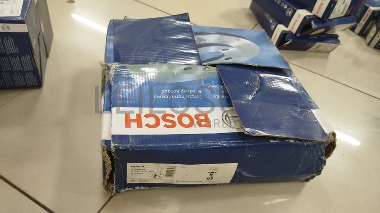 Calços de Travão Bosch e Disco de Travão Bosch