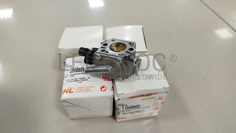 Sabre de Motosserra, Carburador, Ms382 e Cabos de Lima de Madeira