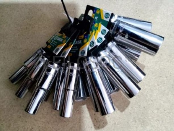 CONJUNTO 15 CHAVES DE CAIXA LONGAS 6 PONTOS DE 1/2"