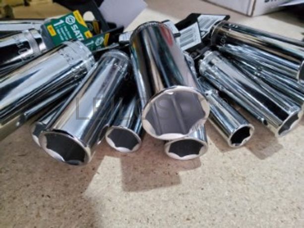 CONJUNTO 15 CHAVES DE CAIXA LONGAS 6 PONTOS DE 1/2"