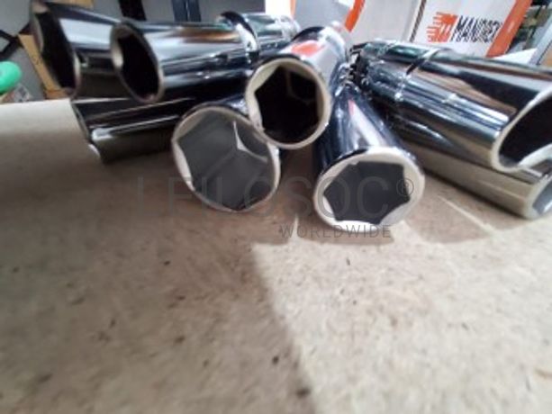 CONJUNTO 10 CHAVES DE CAIXA LONGAS 6 PONTOS DE 1/2"