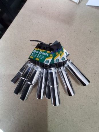 CONJUNTO 9 CHAVES DE CAIXA LONGAS 6 PONTOS DE 1/2"