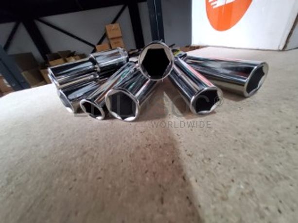 CONJUNTO 9 CHAVES DE CAIXA LONGAS 6 PONTOS DE 1/2"