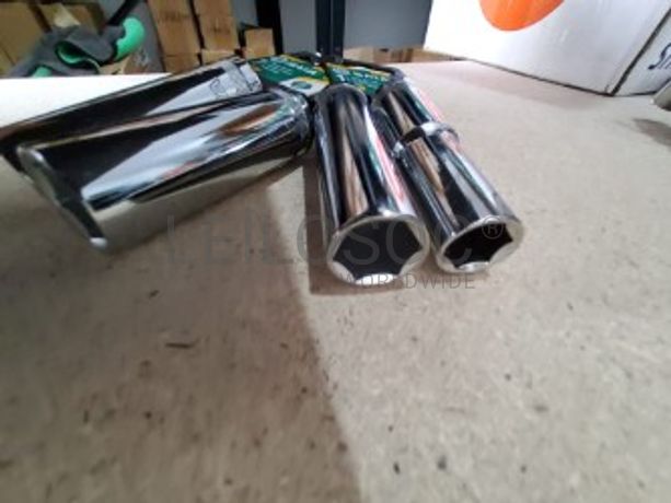 CONJUNTO 4 CHAVES DE CAIXA LONGAS 6 PONTOS DE 1/2"