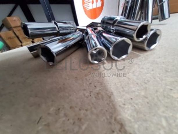 CONJUNTO 7 CHAVES DE CAIXA LONGAS 6 PONTOS DE 1/2"