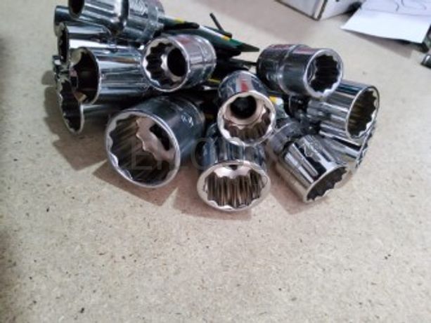 CONJUNTO 17 CHAVES DE CAIXA 12 PONTOS DE 1/2"