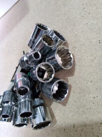 CONJUNTO 17 CHAVES DE CAIXA 12 PONTOS DE 1/2"