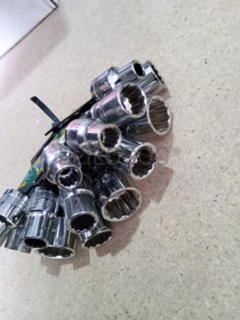 CONJUNTO 15 CHAVES DE CAIXA 12 PONTOS DE 1/2"