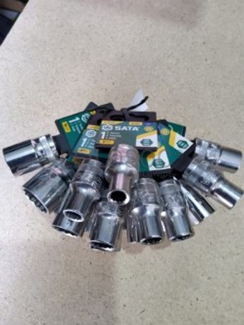 CONJUNTO 18 CHAVES DE CAIXA 12 PONTOS DE 1/2"