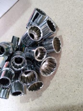 CONJUNTO 17 CHAVES DE CAIXA 12 PONTOS DE 1/2"