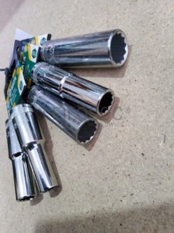CONJUNTO 5 CHAVES DE CAIXA LONGAS 12 PONTOS DE 1/2"