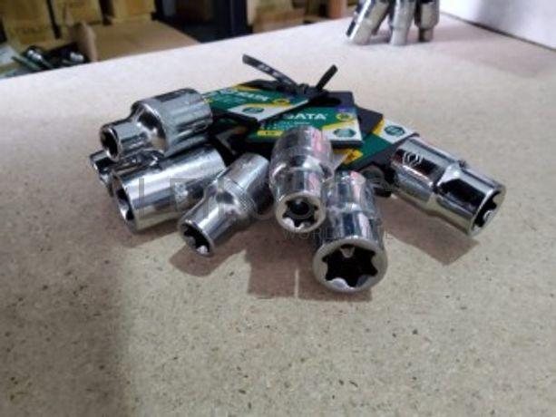 CONJUNTO 7 CHAVES DE CAIXA Torx®  DE 1/2"