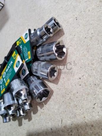 CONJUNTO 5 CHAVES DE CAIXA Torx®  DE 3/8"