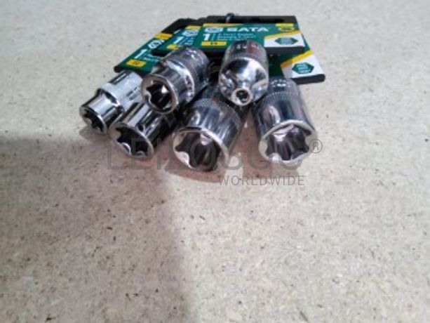 CONJUNTO 6 CHAVES DE CAIXA Torx®  DE 3/8"