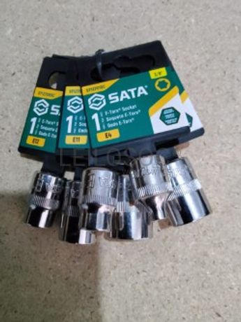 CONJUNTO 6 CHAVES DE CAIXA Torx®  DE 3/8"