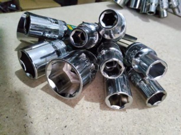 CONJUNTO 10 CHAVES DE CAIXA 6 PONTOS DE 1/2"