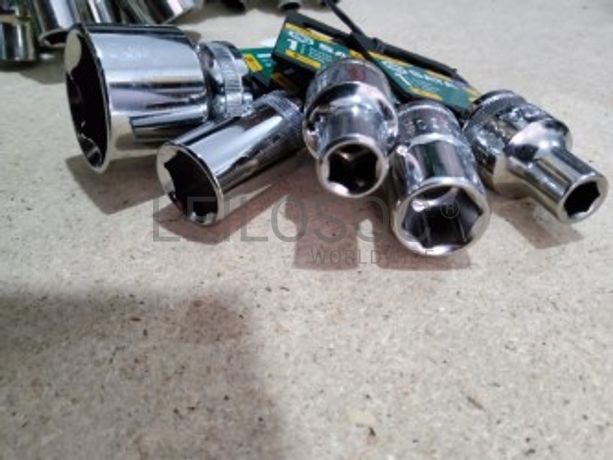 CONJUNTO 5 CHAVES DE CAIXA 6 PONTOS DE 1/2"