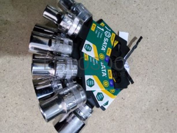 CONJUNTO 9 CHAVES DE CAIXA 6 PONTOS DE 1/2"