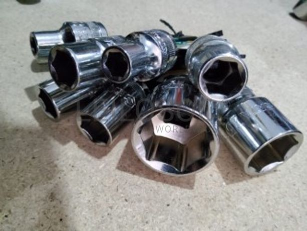 CONJUNTO 9 CHAVES DE CAIXA 6 PONTOS DE 1/2"