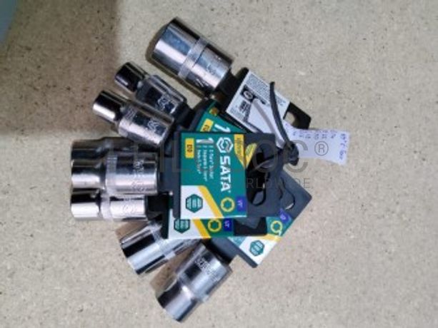 CONJUNTO 8 CHAVES DE CAIXA Torx® DE 1/2"