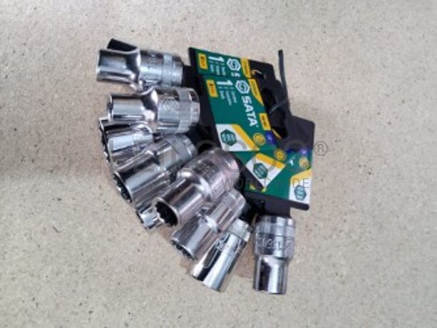 CONJUNTO 10 CHAVES DE CAIXA 12 PONTOS DE 1/2"