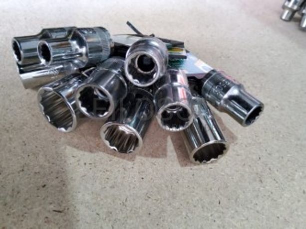 CONJUNTO 10 CHAVES DE CAIXA 12 PONTOS DE 1/2"