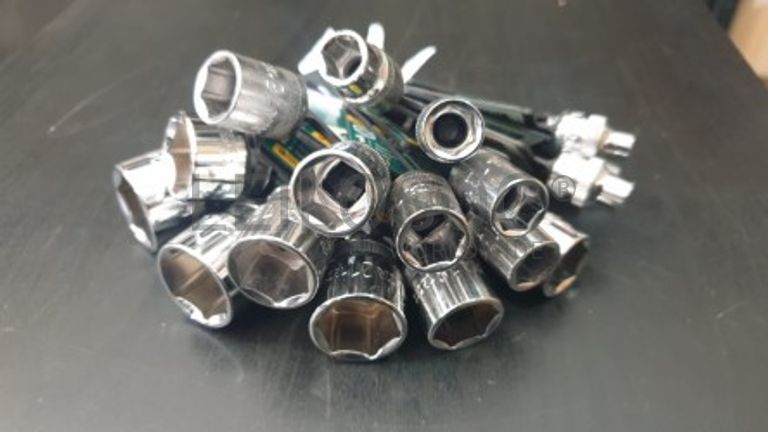 CONJUNTO 13 CHAVES DE CAIXA 6 PONTOS DE 3/8"