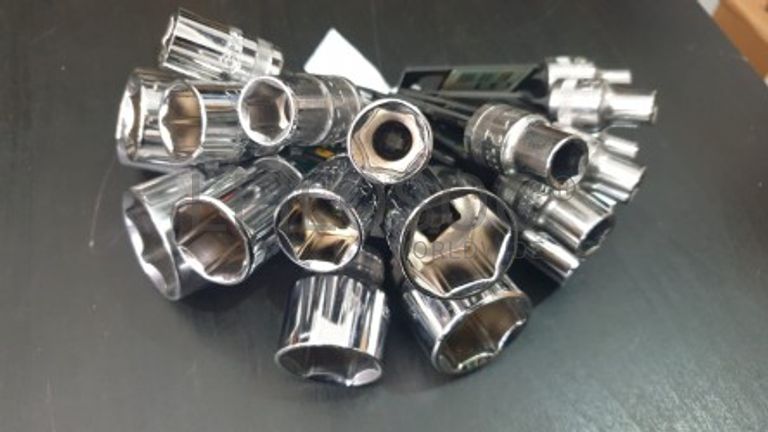 CONJUNTO 15 CHAVES DE CAIXA 6 PONTOS DE 1/2"