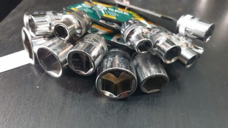 CONJUNTO 13 CHAVES DE CAIXA  6 PONTOS DE 3/8"