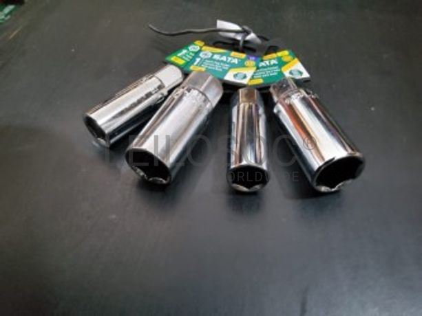 CONJUNTO 4 CHAVES DE BELAS 6 PONTOS DE 1/2" e 3/8"