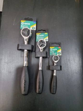 CONJUNTO DE 3 ROQUETES DE 1/2", 3/8", 1/4"