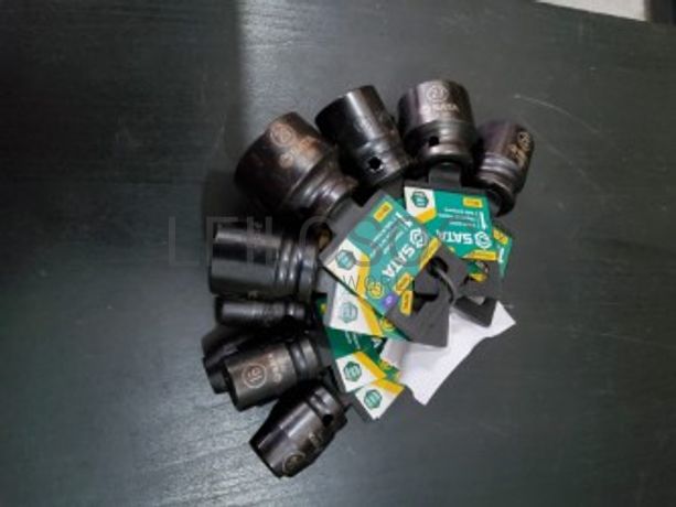 CONJUNTO 14 CHAVES DE IMPACTO 6 PONTOS DE 1/2"