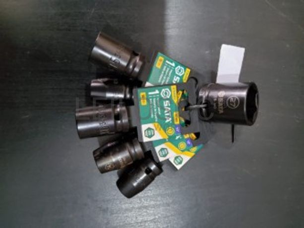 CONJUNTO 8 CHAVES DE IMPACTO 6 PONTOS DE 1/2"