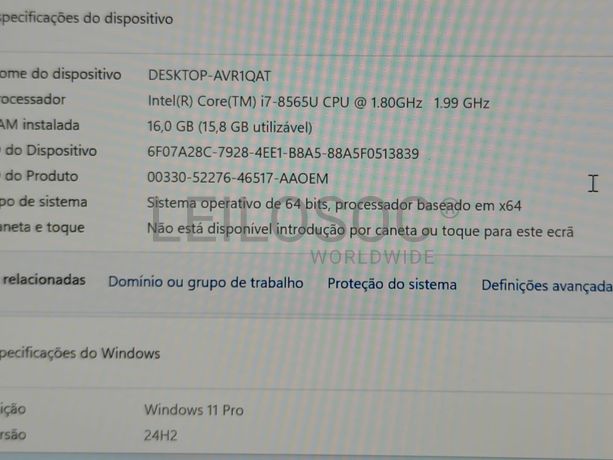 Portátil Lenovo THINKPAD Carbon G7