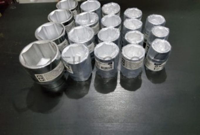CONJUNTO 19 CHAVES DE CAIXA 6 PONTOS DE 3/4"