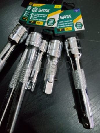 CONJUNTO DE 6 BARRAS (EXTENSÕES) COM BLOQUEIO